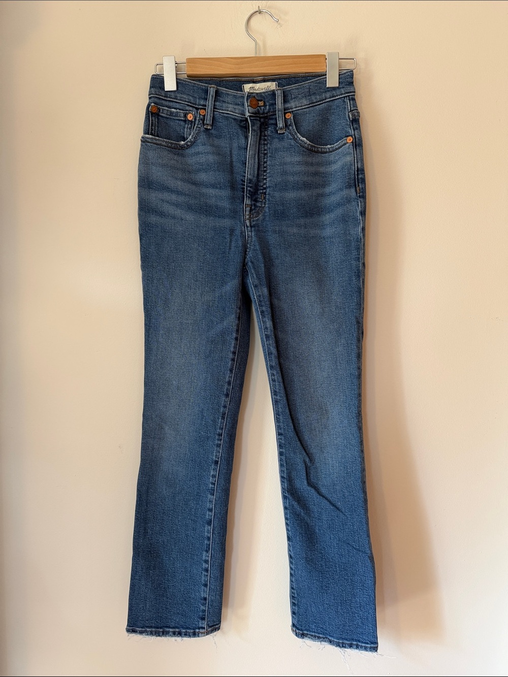 Madewell High-Rise Slim Demi Bootcut Jeans - Sz 25